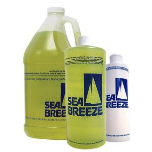A group of sea breeze products.